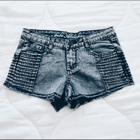 bebe Super Star Stud Cutoff - Picture 2 of 8